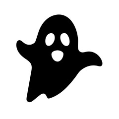 Halloween ghost vector.