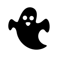 Halloween ghost vector.