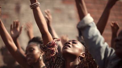 vibrant music video scene showcasing dynamic dance elements that captivate audience