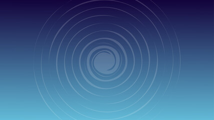 Blue Gradient Background with Abstract Spiral Swirl.