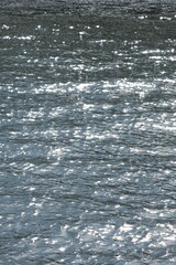 水面、反射、きらきら、光、河、川、海、表面