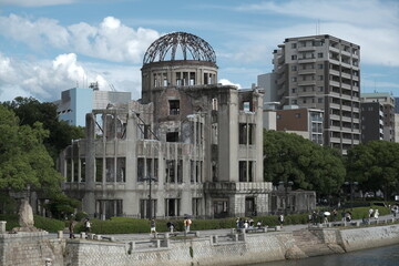 原爆ドーム、広島、反戦、非核、平和、祈り、被ばく、被爆