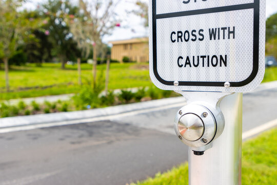 Crosswalk button