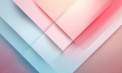 Subtle Abstract Geometric Background in Pastel Colors for Modern Design and Soft Presentations