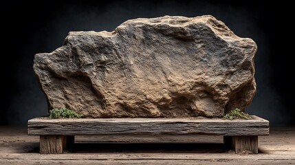 A rustic yet polished limestone slab with natural pits and organic imperfections, captured in high detail. The lighting enhances its raw beauty and tactile surface.