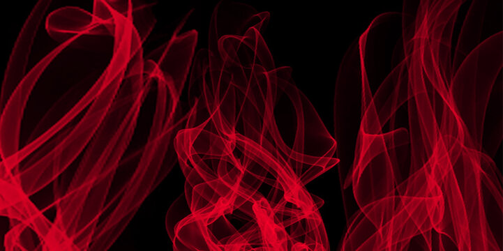 Abstract Red Smoke Texture Background. Red smoke abstract on black background, fire design and darkness concept. This image can be used to illustrate concepts related to pollution, 