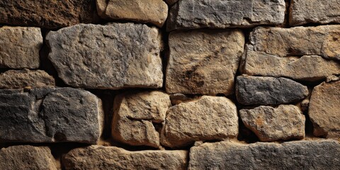 Rustic Stone Wall Texture for Architectural Backgrounds A Detailed Look at Exterior Rockwork