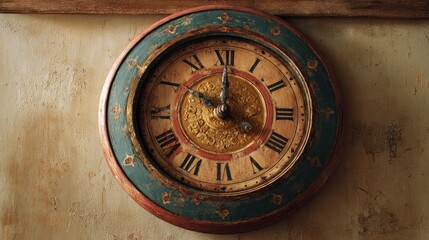 Antique style wall clock