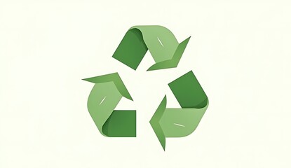Recycle symbol green ecology environment sustainability reuse reduce waste management recycling icon design
