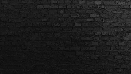 brick wall pattern old black for interior or exterior materials