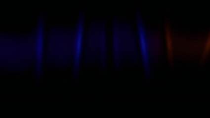 Abstract blue and red light streaks in darkness