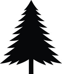 simple spruce vector icon.