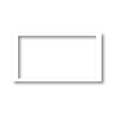 Realistic empty photo card frame film. Retro vintage photograph with transparent. Vintage card. Digital snapshot image. Template or mockup for design. Vector illustration