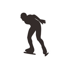 ice skater sihouette 