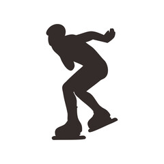 ice skater sihouette 