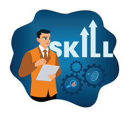 Entrepreneurs develop skills and personal growth online.