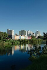 Fototapeta premium singapore city skyline