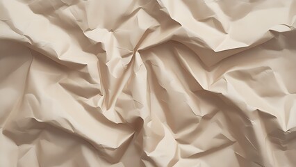 A very light, almost brown crumpled paper texture with soft, subtle creases. The wrinkles should be minimal and not too sharp.