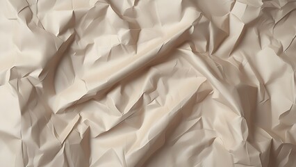A very light, almost brown crumpled paper texture with soft, subtle creases. The wrinkles should be minimal and not too sharp.