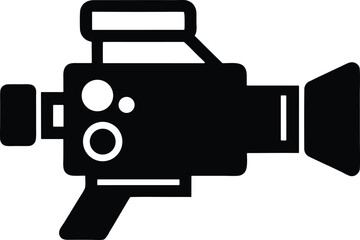 video camera vector icon.