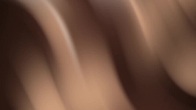 Abstract chocolate silk background flowing waves and modern design