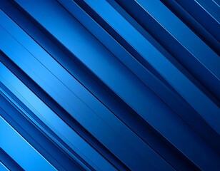 Obraz premium Abstract blue diagonal lines