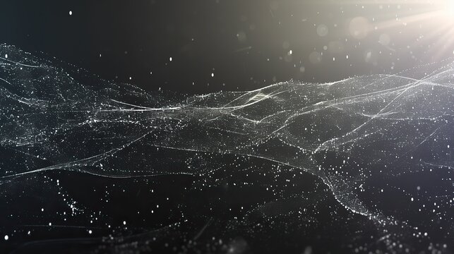 A dark gray background that forms an abstract and futuristic design; The motion effect adds energy and vitality, making it ideal as a backdrop for digital or tech-themed content.