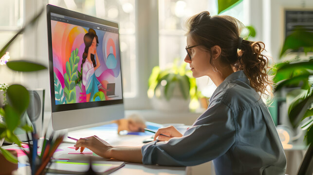 Graphic Designer at Computer