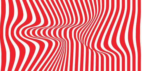 abstract simple vertical red line wavy pattern can be used background. © Selviana