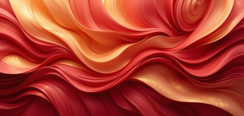 Obraz premium Abstract orange background image, light, texture, curve, banner advertising poster