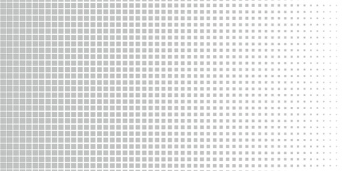 abstract simple grey big to small square dot wave pattern can be used background