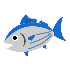 カツオのベクターイラスト