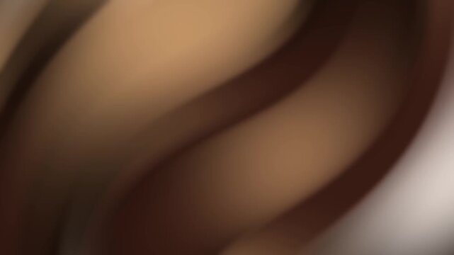 Swirls of cocoa Rich chocolate wave background texture