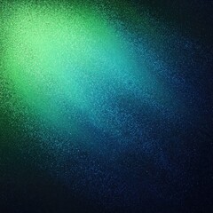 Fototapeta premium An abstract image showcasing a gradient blend of teal, green, and dark blue hues, 