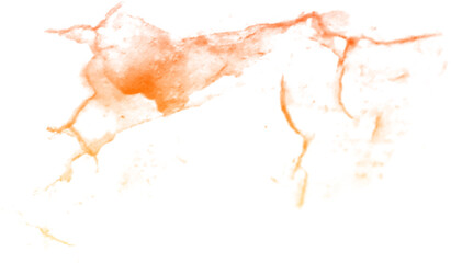 Abstract textured background with organic leaf shadow and vibrant paint splashes in a cmyk color palette