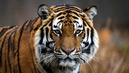 Obraz premium Close-up tiger portrait (1)
