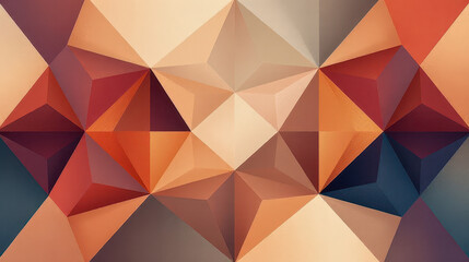 Abstract geometric patterns digital artwork colorful design creative environment top-down view visual aesthetics