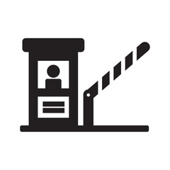 toll booth icon 