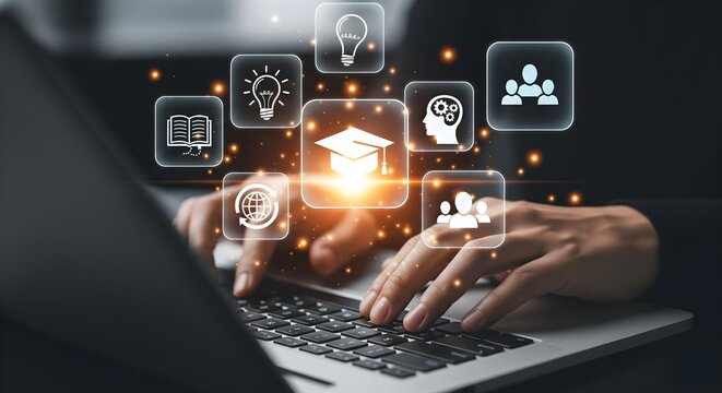 online learning, e-learning, and digital education.