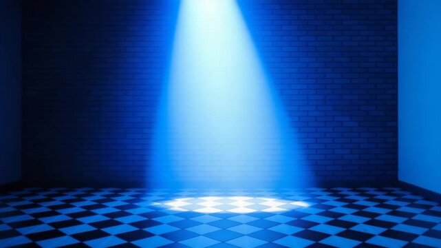 blue light background