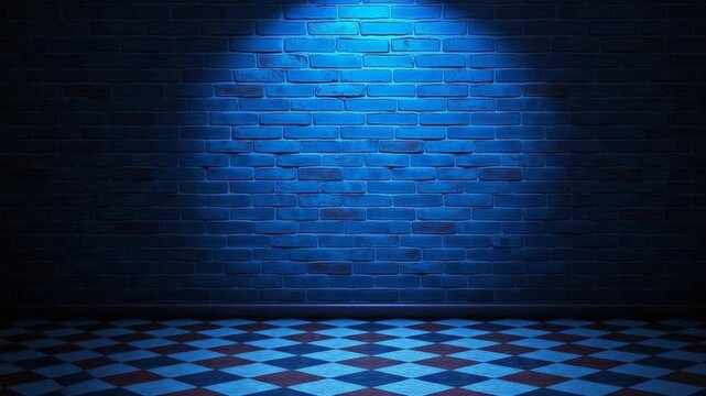 dark blue wall
