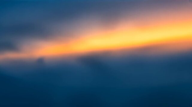 sunset in the sea