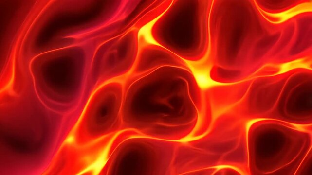 abstract red background with bubbles
