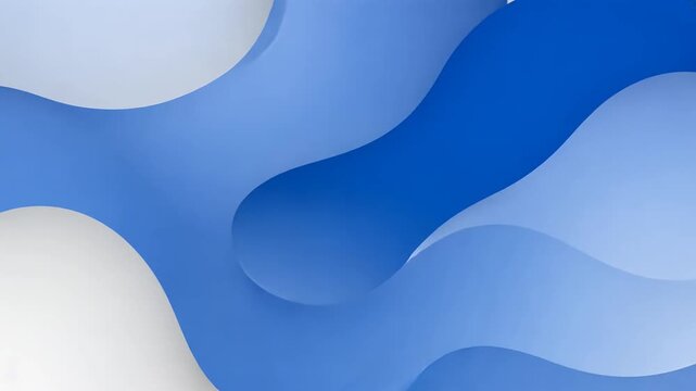 abstract blue wave