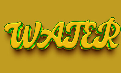 3d text effect