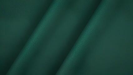 Dark Green Fabric Texture with Folds