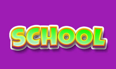 3d text effect