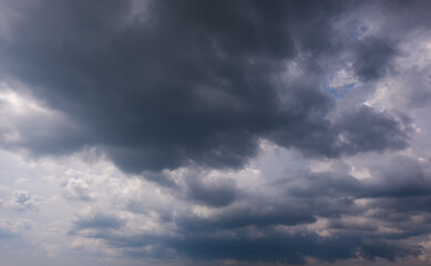  Dark sky with stormy clouds. Dramatic sky rain,Dark clouds before a thunder-storm,clouds before rain
