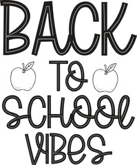 Obraz premium back to school vibes