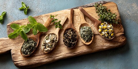 fresh herbs and spices